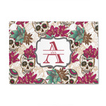 Sugar Skulls & Flowers 4' x 6' Indoor Area Rug (Personalized)