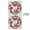 Sugar Skulls & Flowers 5" Multipurpose Round Label - Sheet