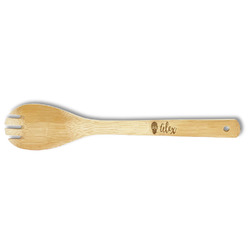 Sugar Skulls & Flowers Bamboo Spork - Double Sided (Personalized)