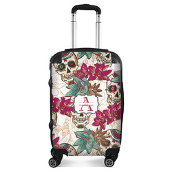 Sugar Skulls & Flowers Suitcase - 20" Carry On (Personalized)