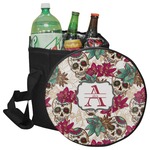 Sugar Skulls & Flowers Collapsible Cooler & Seat (Personalized)