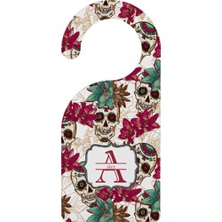 Sugar Skulls & Flowers Door Hanger (Personalized)