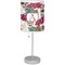 Sugar Skulls & Flowers Drum Lampshade with base included