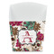 Sugar Skulls & Flowers French Fry Favor Box - Front View