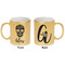 Sugar Skulls & Flowers Gold Mug - Apvl