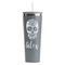 Sugar Skulls & Flowers Grey RTIC Everyday Tumbler - 28 oz. - Front