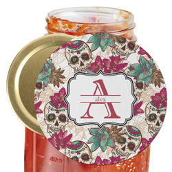 Sugar Skulls & Flowers Jar Opener (Personalized)