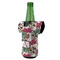 Sugar Skulls & Flowers Jersey Bottle Cooler - ANGLE (on bottle)