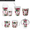 Sugar Skulls & Flowers Kid's Drinkware - Customized & Personalized