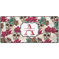 Sugar Skulls & Flowers 3XL Gaming Mouse Pad - 35" x 16" (Personalized)