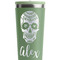 Sugar Skulls & Flowers Light Green RTIC Everyday Tumbler - 28 oz. - Close Up