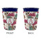 Sugar Skulls & Flowers Party Cup Sleeves - without bottom - Approval