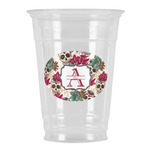 Sugar Skulls & Flowers Party Cups - 16oz (Personalized)