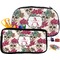 Sugar Skulls & Flowers Pencil / School Supplies Bags Small and Medium