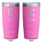 Sugar Skulls & Flowers Pink Polar Camel Tumbler - 20oz - Double Sided - Approval