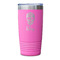 Sugar Skulls & Flowers Pink Polar Camel Tumbler - 20oz - Single Sided - Approval