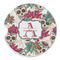 Sugar Skulls & Flowers Sandstone Car Coaster - Single