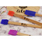 Sugar Skulls & Flowers Silicone Brush - Blue - Lifestyle