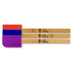 Sugar Skulls & Flowers Silicone Spatula (Personalized)