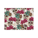 Sugar Skulls & Flowers Medium Tissue Papers Sheets - Heavyweight