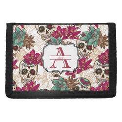 Sugar Skulls & Flowers Trifold Wallet (Personalized)