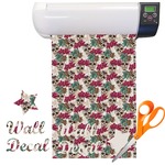 Sugar Skulls & Flowers Vinyl Sheet (Re-position-able)