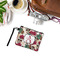 Sugar Skulls & Flowers Wristlet ID Cases - LIFESTYLE