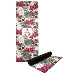 Sugar Skulls & Flowers Yoga Mat (Personalized)