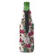 Sugar Skulls & Flowers Zipper Bottle Cooler - BACK (bottle)