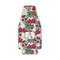 Sugar Skulls & Flowers Zipper Bottle Cooler - FRONT (flat)