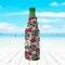 Sugar Skulls & Flowers Zipper Bottle Cooler - LIFESTYLE