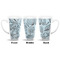 Sea-blue Seashells 16 Oz Latte Mug - Approval