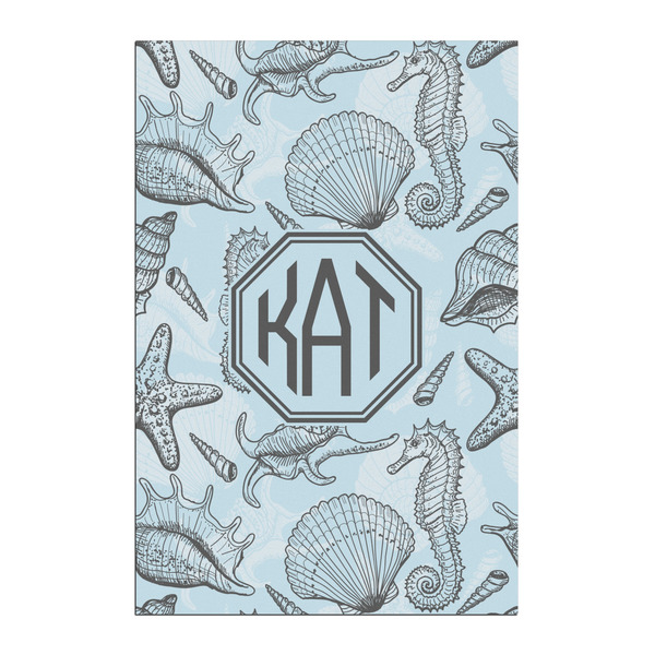 Custom Sea-blue Seashells Posters - Matte - 20x30 (Personalized)