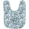 Sea-blue Seashells Baby Bib - AFT flat