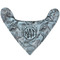 Sea-blue Seashells Bandana Flat Approval