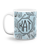 Sea-blue Seashells Coffee Mug (Personalized)