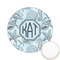 Sea-blue Seashells Icing Circle - Small - Front