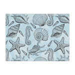 Sea-blue Seashells Large Tissue Papers Sheets - Heavyweight