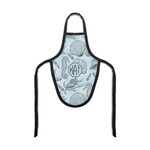 Sea-blue Seashells Bottle Apron (Personalized)