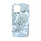 Sea-blue Seashells iPhone 13 Mini Tough Case - Back