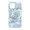 Sea-blue Seashells iPhone 13 Pro Tough Case - Back