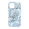 Sea-blue Seashells iPhone 13 Tough Case - Back