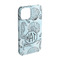 Sea-blue Seashells iPhone 15 Pro Case - Angle