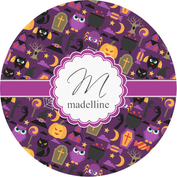 Custom Halloween Multipurpose Round Labels - 1" (Personalized)