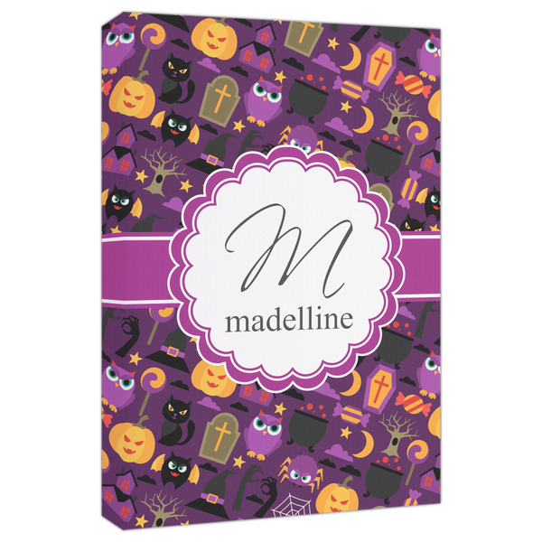 Custom Halloween Canvas Print - 20x30 (Personalized)