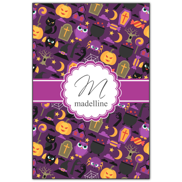 Custom Halloween Wood Print - 20x30 (Personalized)