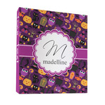 Halloween 3 Ring Binder - Full Wrap - 1" (Personalized)