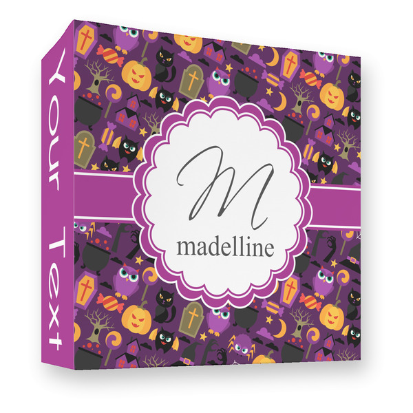 Custom Halloween 3 Ring Binder - Full Wrap - 3" (Personalized)