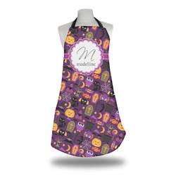 Halloween Apron w/ Name and Initial