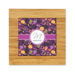 Halloween Bamboo Trivet with Ceramic Tile Insert (Personalized)